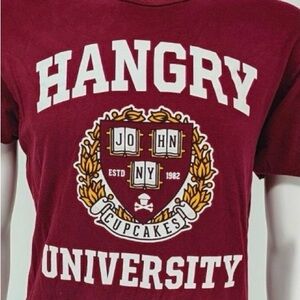 Rare Johnny Cupcake "Hangry University" Women's T- Shirt